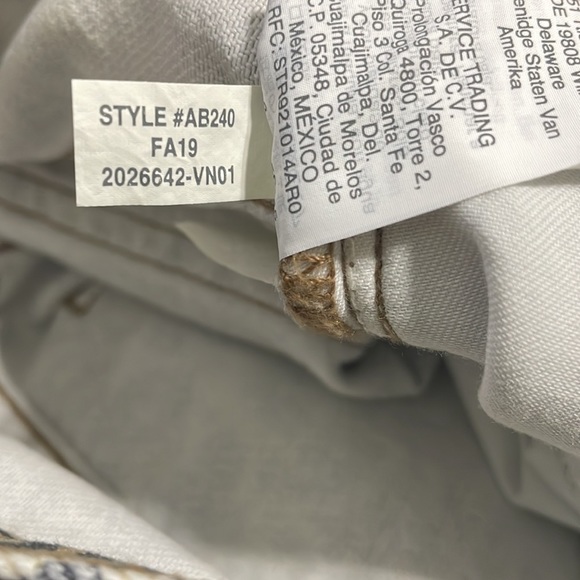 Rigid Denim A-Line Mini Skirt in Animal Print Size 25‎ - Picture 6 of 7